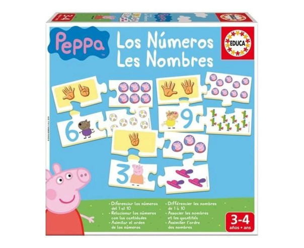 EDUCA - Aprender Números Peppa Pig 16224 – Didáticos – stockin.pt
