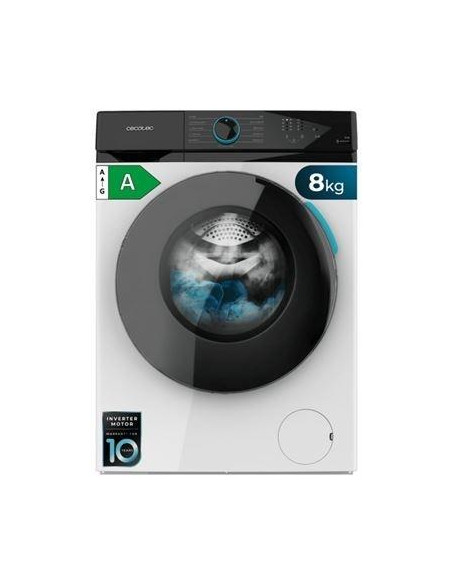 CECOTEC - Máq. Lavar Roupa Bolero DressCode 8110 Inverter A01EU01103800 – Lavar Roupa – stockin.pt