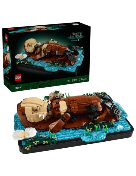 LEGO - Lontras Marinhas Flutuantes 21366 – Ideas – stockin.pt
