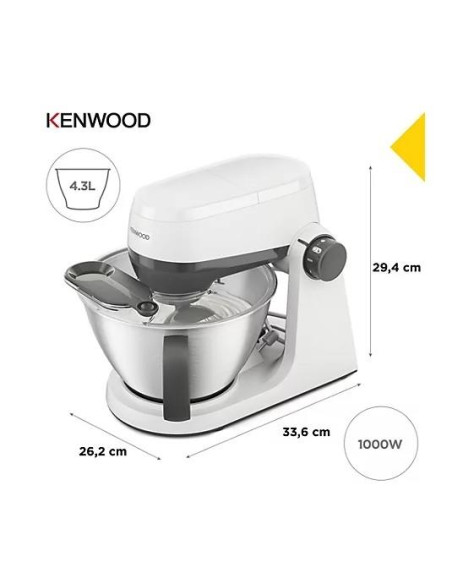 KENWOOD - Robot Multitasker KHC30.000WH – Robots e Processadores – stockin.pt
