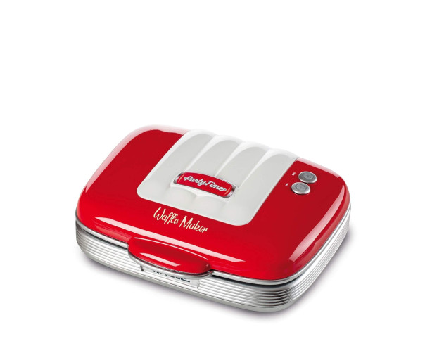 ARIETE - Máq. Waffles Vermelha Vintage 1973 – Máquina de Waffles – stockin.pt