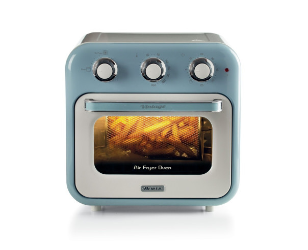 ARIETE - Ayr Fryer Forno Vintage Azul 16L 463205 – Fritadeiras – stockin.pt