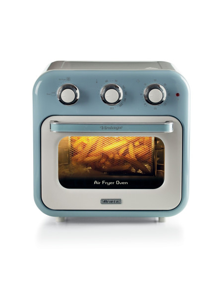 ARIETE - Ayr Fryer Forno Vintage Azul 16L 463205 – Fritadeiras – stockin.pt