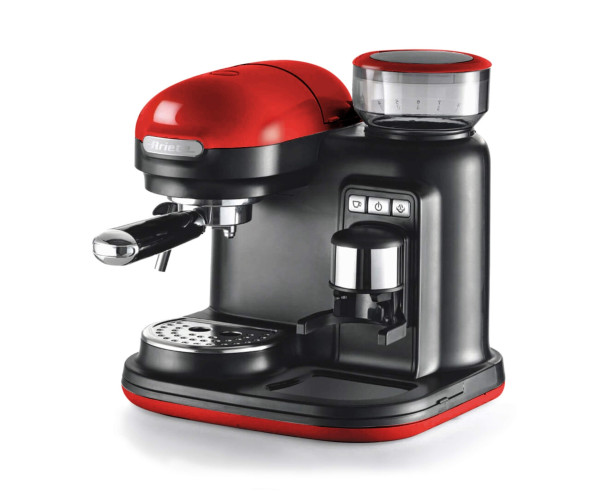 ARIETE - Máq. Café Expresso Moderna Vermelha 131800 – Semi Automáticas – stockin.pt