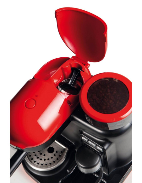 ARIETE - Máq. Café Expresso Moderna Vermelha 131800 – Semi Automáticas – stockin.pt