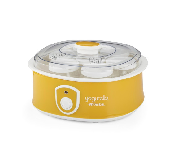 ARIETE - Iogurteira Yogurella com 7 Potes Amarela 617 – Iogurteira – stockin.pt