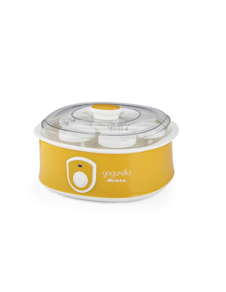 ARIETE - Iogurteira Yogurella com 7 Potes Amarela 617 – Iogurteira – stockin.pt
