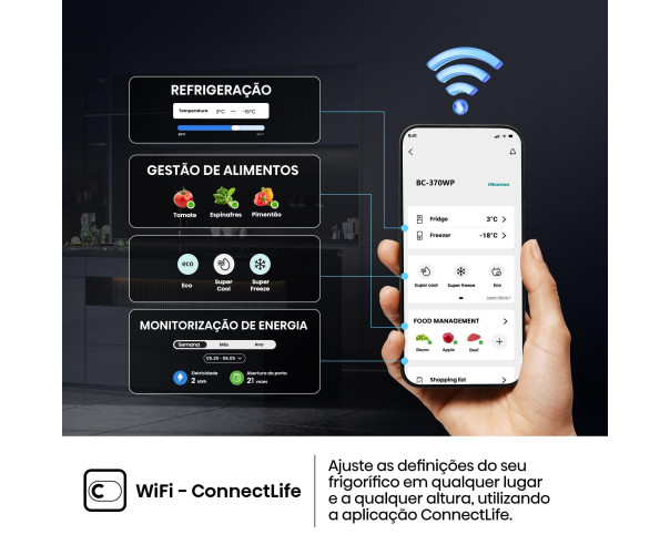 HISENSE - Frigorífico 1 Porta RL3K370SAIE1 – Frigorífico 1 Porta – stockin.pt