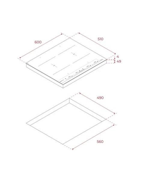 TEKA - Placa Ind. IBF 64-G1 MSP BM DE1 Maestro 112510038 – Placas – stockin.pt