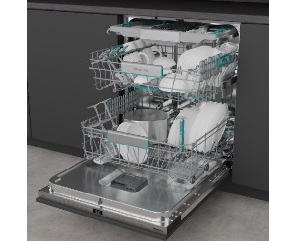 HISENSE - Máq. Lavar Loiça Encastre HV673A65 – Lavar Loiça Encastre - 60Cm – stockin.pt