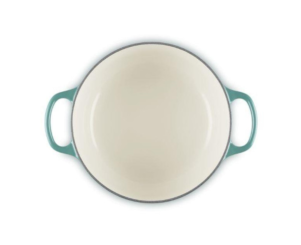 LE CREUSET - Cocotte Redonda Signature 20cm Blue Riviera 21177200994450 – Ferro Fundido – stockin.pt