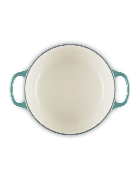 LE CREUSET - Cocotte Redonda Signature 20cm Blue Riviera 21177200994450 – Ferro Fundido – stockin.pt