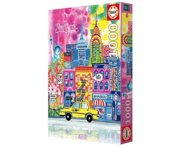 EDUCA - Puzzle 1000 New York 20558 – Adultos – stockin.pt