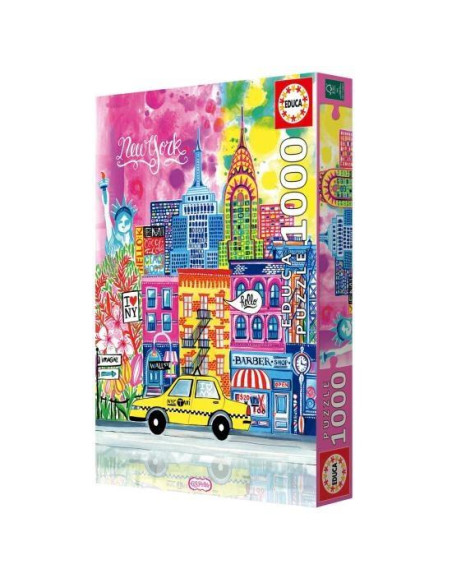 EDUCA - Puzzle 1000 New York 20558 – Adultos – stockin.pt