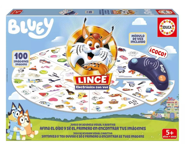 EDUCA - Lince Bluey Eletrónico 20359 – Didáticos – stockin.pt