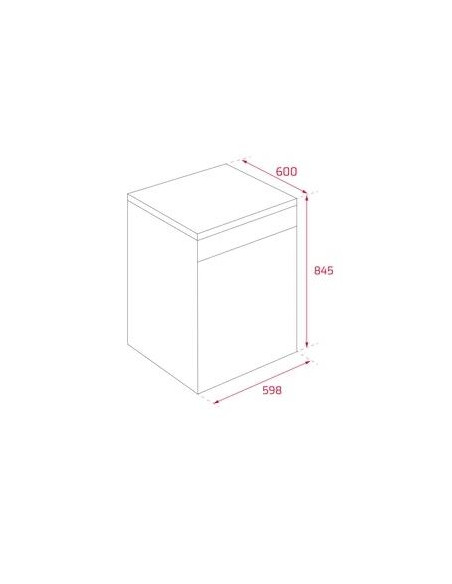 TEKA - Máq. Lavar Loiça DFS 46720 WH Total 114210009 – Lavar Loiça - 60Cm – stockin.pt