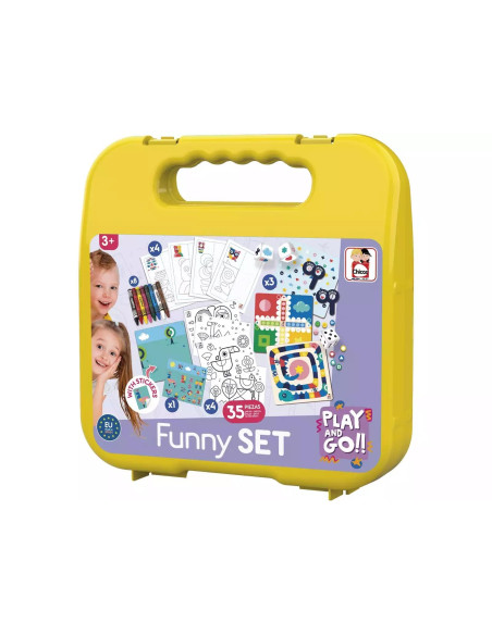 NINCO - Maleta Funny Set Play and Go 87106 – Didáticos – stockin.pt