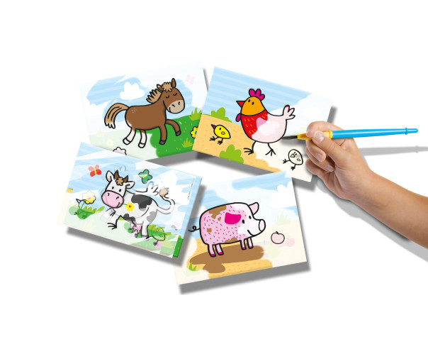 NINCO - Meu Primeiro Colorir com Água os Animais da Quinta S14455 – Didáticos – stockin.pt