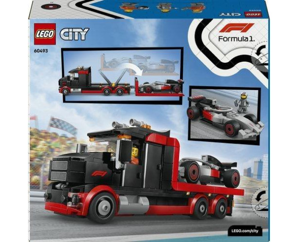 LEGO - Camião de Exposição de F1 com Carro de Corrida de F1 Audi 60493 – City – stockin.pt