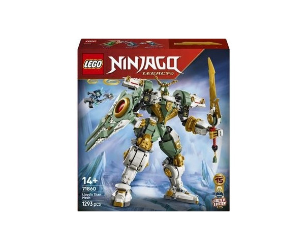 LEGO - O Robô Titã de Lloyd - 15. Aniversário 71860 – Ninjago – stockin.pt