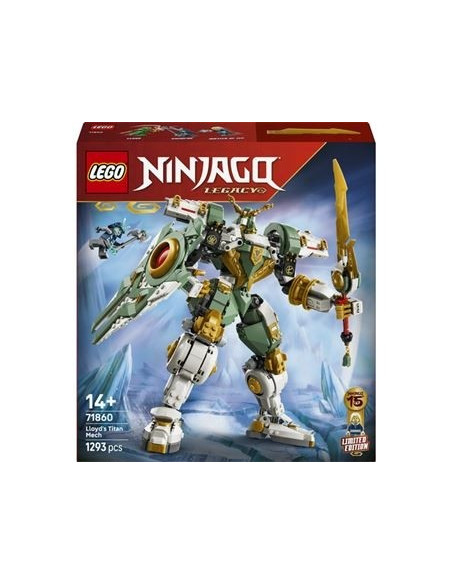 LEGO - O Robô Titã de Lloyd - 15. Aniversário 71860 – Ninjago – stockin.pt