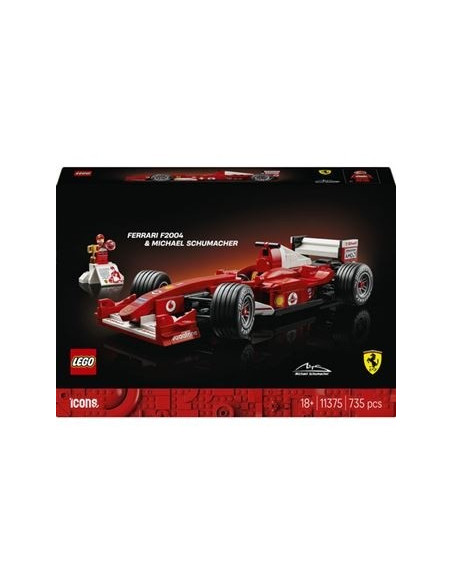 LEGO - Ferrari F2004 e Michael Schumacher 11375 – Icons – stockin.pt