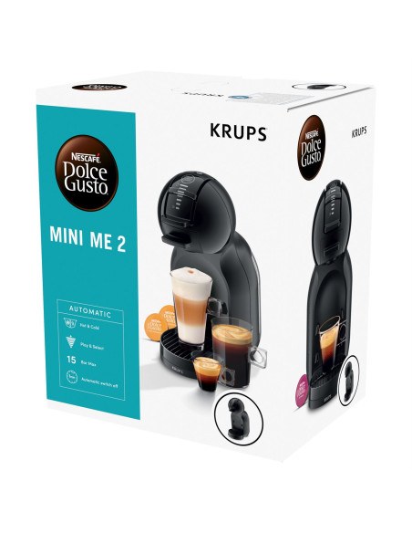 KRUPS - Máq. Café Dolce Gusto Mini Me Artic Grey KP143GP16 – Máquinas Cápsulas – stockin.pt