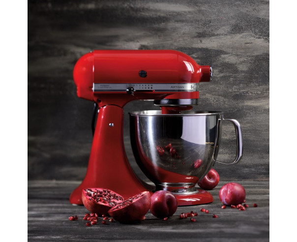 KITCHENAID - Robot de Cozinha Artisan 4,8L Vermelho 5KSM125EER – Robots e Processadores – stockin.pt