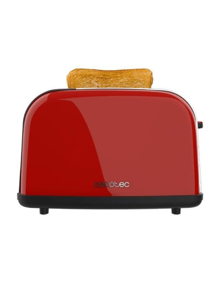 CECOTEC - Torradeira Toastin time 850 Red 4815 – Torradeiras – stockin.pt