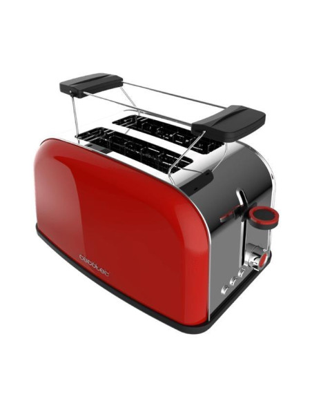CECOTEC - Torradeira Toastin time 850 Red 4815 – Torradeiras – stockin.pt