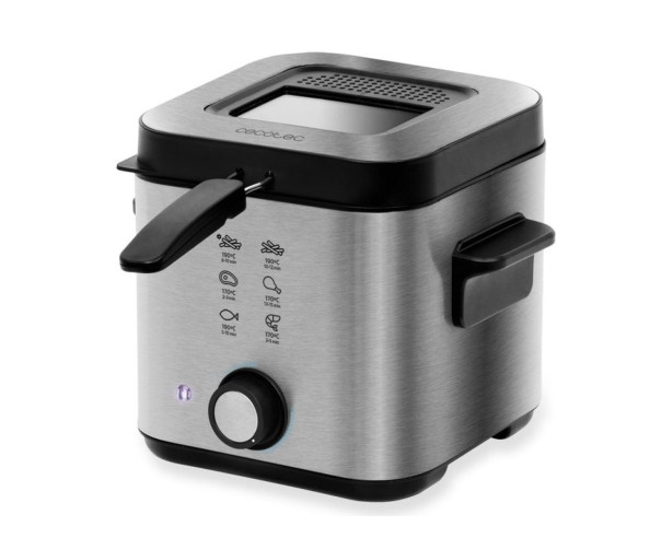 CECOTEC - Fritadeira a Óleo Cleanfry Infinity 1500 3070 – Fritadeiras – stockin.pt