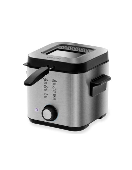 CECOTEC - Fritadeira a Óleo Cleanfry Infinity 1500 3070 – Fritadeiras – stockin.pt
