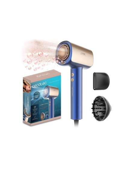 CECOTEC - Secador de Cabelo IoniCare Nano Plasma Blue A01EU01101439 – Secar – stockin.pt