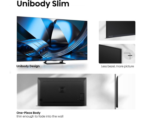 HISENSE - ULED MiniLED Smart TV 50U7SE – 40 a 64 Polegadas – stockin.pt