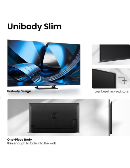 HISENSE - ULED MiniLED Smart TV 50U7SE – 40 a 64 Polegadas – stockin.pt