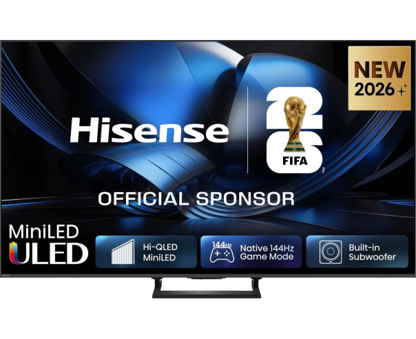 HISENSE - ULED MiniLED Smart TV 85U7SE – 75 a 100 Polegadas – stockin.pt