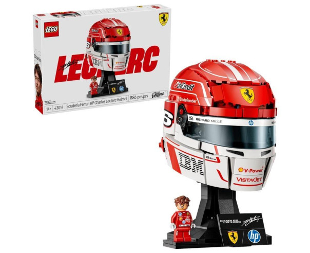 LEGO - Capacete Scuderia Ferrari HP de Charles Leclerc 43014 – Editions – stockin.pt