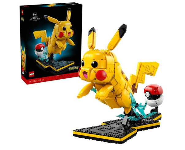 LEGO - Pikachu e Pokébola 72152 – Pokémon – stockin.pt