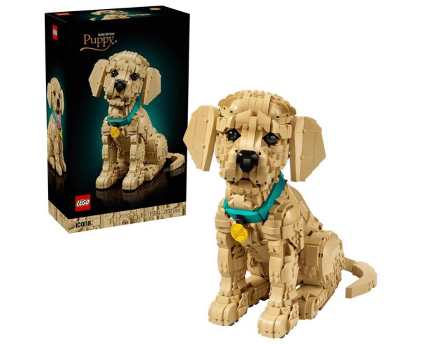 LEGO - Cachorrinho Golden Retriever 11384 – Icons – stockin.pt