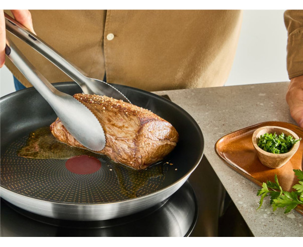 TEFAL - Frigideira Emotion Indução 24cm E3270444 – Frigideiras e Grelhadores – stockin.pt