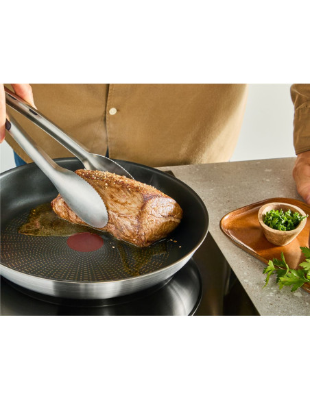 TEFAL - Frigideira Emotion Indução 24cm E3270444 – Frigideiras e Grelhadores – stockin.pt