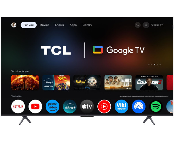 TCL - QD-MiniLED Smart Google TV 4K 65P8L – 65 a 74 Polegadas – stockin.pt
