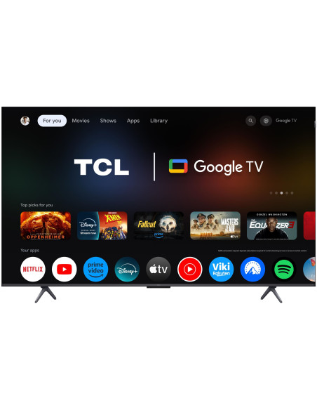 TCL - QD-MiniLED Smart Google TV 4K 65P8L – 65 a 74 Polegadas – stockin.pt