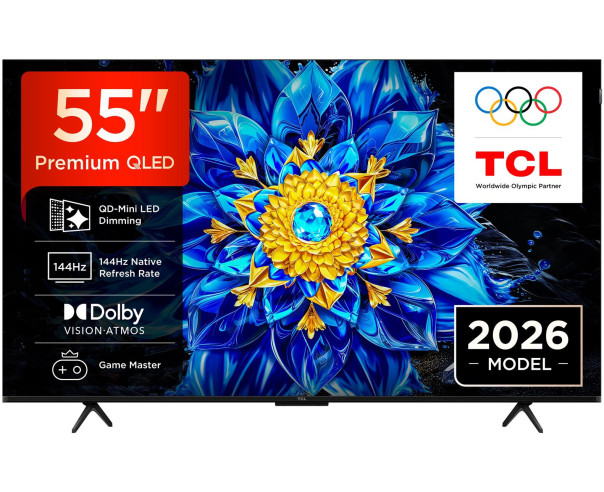 TCL - QD-MiniLED Smart Google TV 4K 55P8L – 40 a 64 Polegadas – stockin.pt
