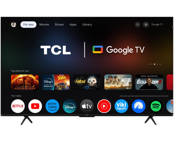 TCL - QD-MiniLED Smart Google TV 4K 55P8L – 40 a 64 Polegadas – stockin.pt