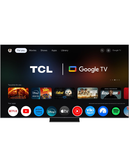 TCL - SQD-MINILED Smart GoogleTV B&O Sound 55C7L – 40 a 64 Polegadas – stockin.pt