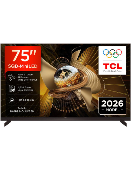 TCL - SQD-MINILED Smart GoogleTV Flat-Thin 75X11L – 75 a 100 Polegadas – stockin.pt