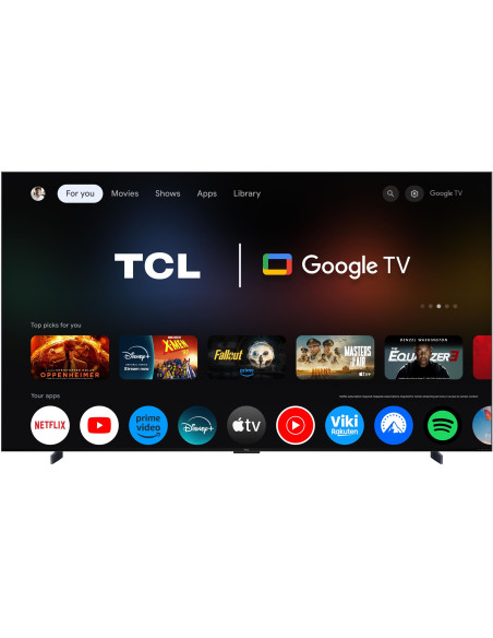 TCL - SQD-MINILED Smart GoogleTV B&O Sound 98C7L – 75 a 100 Polegadas – stockin.pt