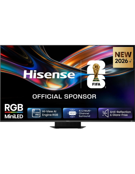 HISENSE - RGB-MiniLED Smart TV 4K 65UR9S – 65 a 74 Polegadas – stockin.pt
