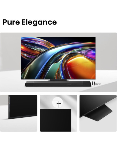 HISENSE - RGB-MiniLED Smart TV 4K 65UR9S – 65 a 74 Polegadas – stockin.pt